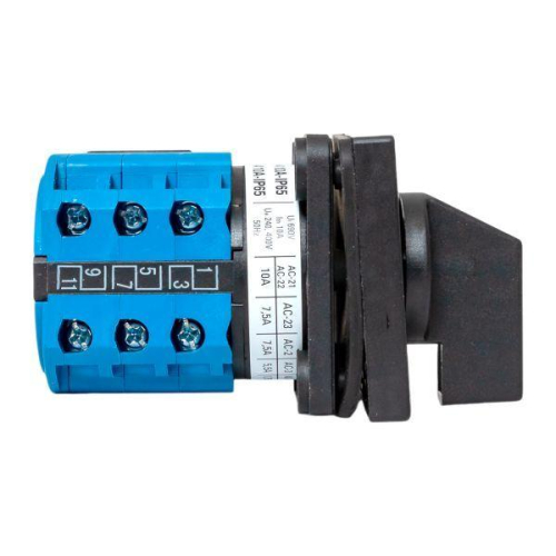 Переключатель кулачковый ПК-1-94 4п 10А для амперметра IP65 EKF pk-1-94-10-65