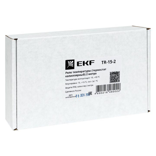 Реле температуры (термостат капиллярный) 2м EKF TR-15-2