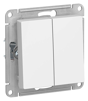 Выключатель 2-кл. AtlasDesign сх.5 10АХ механизм лотос SE ATN001351