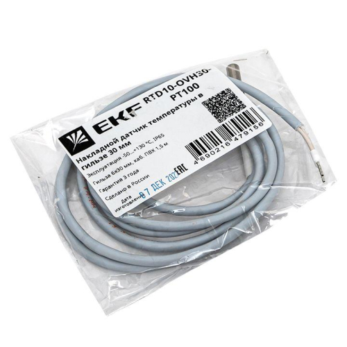 Датчик температуры в гильзе накладной 30мм EKF RTD10-OVH30-PT100