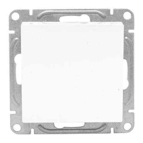 Выключатель проходной 1-кл. СП Эпика механизм бел. EKF UP1-SWW-11