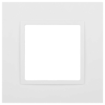 Рамка для розеток и выключателей ЭРА Elegance 14-5001-01М на 1 пост матов. бел. Эра Б0065794