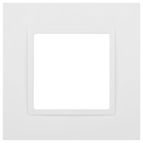 Рамка для розеток и выключателей ЭРА Elegance 14-5001-01М на 1 пост матов. бел. Эра Б0065794