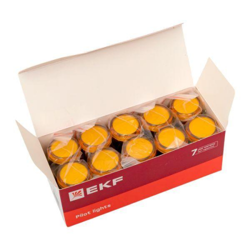 Матрица светодиодная AD16-22HS 220-400 В AC/DC желт. EKF ledm-ad16-y-230acdc