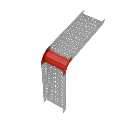 Угол для лотка вертикальный внеш. 90град. 80х400мм "ПЛЮС" HD85 КМ PL18551