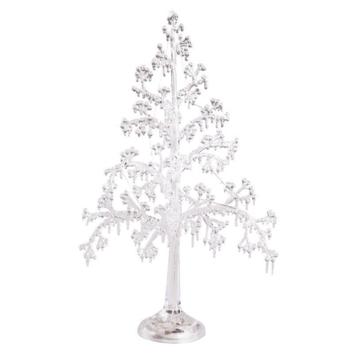 Фигура светодиодная "Ель" 51см 15LED бел. 1Вт IP20 на подставке элементы питания 3хAAA (не в компл.) Neon-Night 513-033