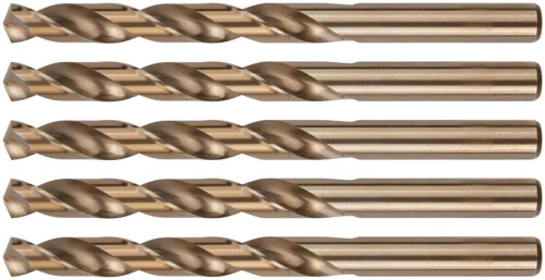 Набор сверл по металлу Profi с кобальтом 5ти-проц. 10х133мм (уп.5шт) Cutop 48-100-5