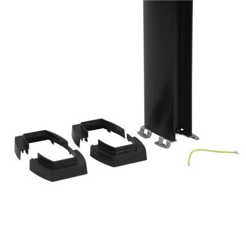 Колонна Snap-On 2 секции 2.77м с возможн. увелич. выс. колон. до 4.05м с пластик. крышкой алюм. черн. Leg 653032