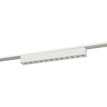 Светильник светодиодный трековый TRM-S5-2-12W4K WH 12Вт 4000К с направленным светом для тонкого магнитного шинопровода бел. Эра Б0059044