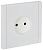Розетка СП FORTE&PIANO FP217 10А без заземл. защ. шторки винт. крепл. бел. IEK FP-R13-10-K01