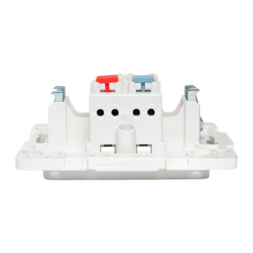 Кнопка нажимная СП Стокгольм 10А механизм бел. EKF EYV10-221-10