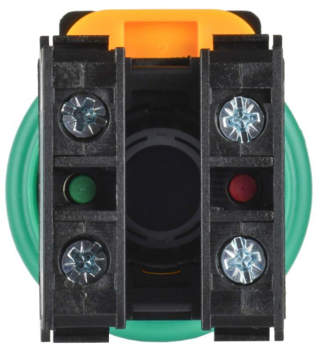 Кнопка "Грибок" d22мм 1НО+1НЗ MASTER с фиксацией зел. IEK MI-BG60-11M-3-21-K06