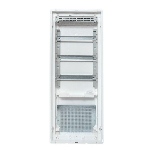 Щит комбинированный встраив. Nova (3 DIN-рейки+1 монт. плата) 5 габарит с металл. перфорированной дверью IP40 EKF Proxima nv-cb-pmd-3+1