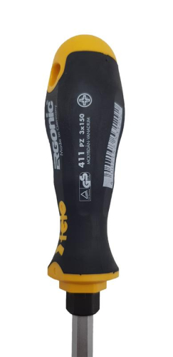 Отвертка крестовая с шестигранным лезвием Ergonic PZ 3х150 FELO 41130540