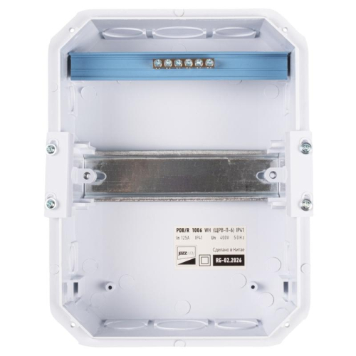 Бокс модульный встраив. PDB/R 1006 WH (ЩРВ-П- 6) IP41 пластик. Pro JazzWay 5071735
