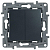 Механизм переключателя 2-кл. СП Etika Plus 10А IP20 250В 10AX безвинт. зажимы антрацит Leg 672612
