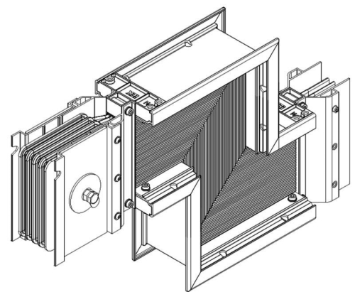 Секция Z-образ. вниз 5000А Al 3L+N+PER НК IP55 тран. IEK LB-5000A4-25-F-ZD