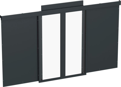 Дверь раздвижная 47U 1000 нож. черн. (уп.2шт) by ZPAS РФ ITK ZP-FD05-47U-1000-L-R