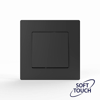 Переключатель перекрестный 1-кл. СП Pixel IP20 механизм карбон TOKOV ELECTRIC TKE-PX-P1R-C14