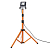 Прожектор светодиодный WORKLIGHT 20Вт 1700лм 4000К нейтр. бел. на телескопической треноге сер. LEDVANCE 4058075213890