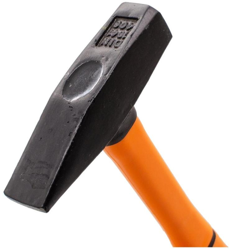 Молоток 400г квадратн. боек фибергласовая двухкомпонентн. ручка Вихрь 73/6/8/5