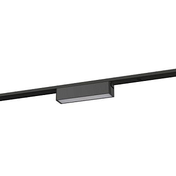 Светильник светодиодный трековый TRM-S5-1-6W4K-BK 6Вт 4000К с заливающим светом для тонкого магнитного шинопровода черн. Эра Б0059047
