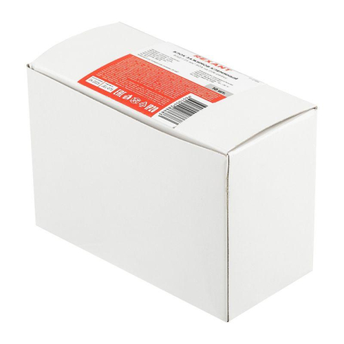 Блок зажимов клеммный БЗД 1-полюсный 25кв.мм 90А на DIN-рейку Rexant 11-2164