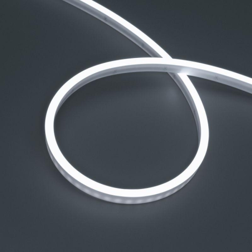 Лента светодиодная WAVE-SIDE-PU-A120-06x12mm 24В White 5700К 8Вт/м IP68 wire x1 вывод боков. герметичная (уп.1м) Arlight 052583