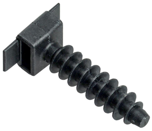 База дюбельная БД 35х10 под хомут черн. (уп.100шт) IEK UHP32-35-10-100-K02