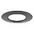 Кольцо монтажное для уменьшения монтажного отверстия d133 черн. LEDVANCE 4099854013386