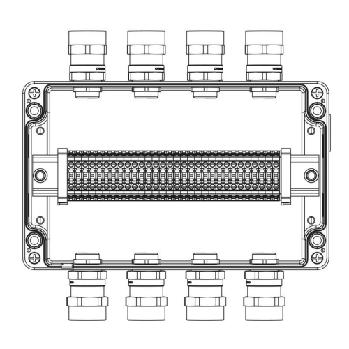 Корпус взрывозащищенный 260х160х90мм 1Ex e IIC Т5 Gb / Ex tb IIIB T95град.C Db IP66 алюм. DKC 1201.181.20.00X