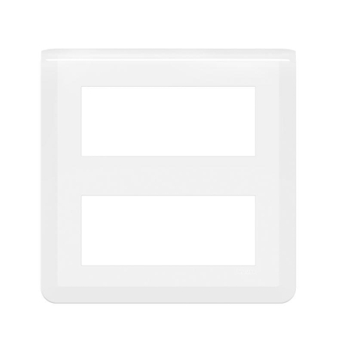 Рамка 2х5мод. Mosaic бел. Leg 078830L