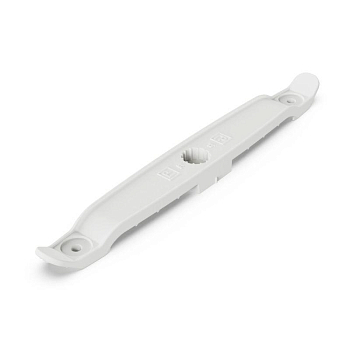 Держатель плоского кабеля двусторонний для прямого монтажа на 8 мест в гофроящике бел. (уп.290шт) Промрукав PR13.02700