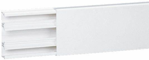 Кабель-канал 3-секц. 60х16 L2100 пластик DLPlus с перегородкой бел. Leg 030026