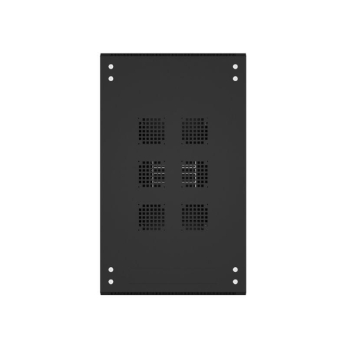 Шкаф напольный 19дюйм Standart 42U 800х1000мм передняя и задняя дверь с перфорацией RAL9005 (состоит из 2 частей) Rexant 04-2364-1