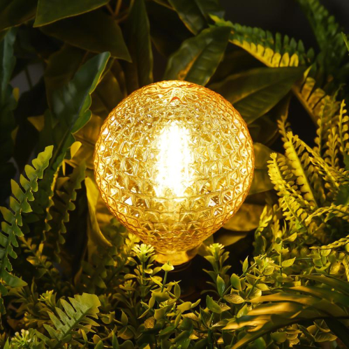 Лампа светодиодная Loft Led YX-G125175LK2F 4Вт 2200К E27 DIM Voltega 8576