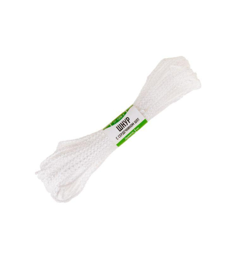 Шнур d3мм с сердечником ШПТ 20м бел. ЧЕТЫРЕ СЕЗОНА 77-1320-3