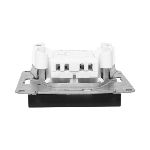 Выключатель кнопочный 1-кл. СП Эпика механизм черн. EKF UP1-SWB-13