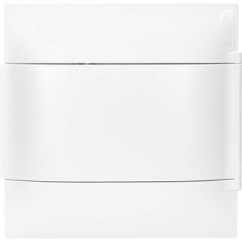 Щиток пластиковый встраиваемый Practibox S (в полые стены) 1х6 бел. дверь Leg 134566