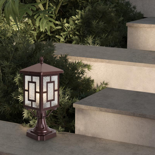 Светильник Ben 1х40Вт E27 IP44 ландшафтный Voltega VGL7209FL-01BR