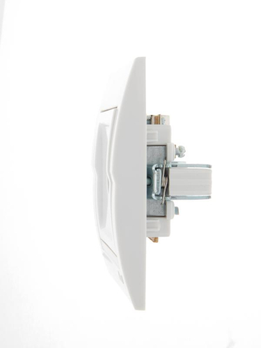 Розетка телевизионная оконечная TV СП Deriy 16А IP20 бел./бел. LEZARD 702-0202-130