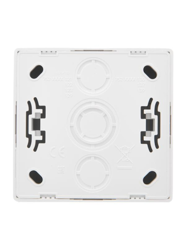 Розетка телефонная 1-м ОП LETO бел. LEZARD 752-0200-137