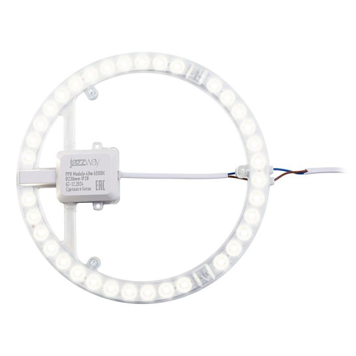 Модуль светодиодный с драйвером PPB Module 40Вт 6500К IP20 D250мм JazzWay 5065000