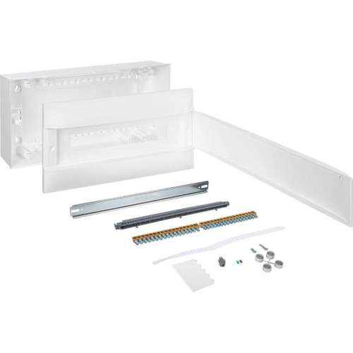 Щиток пластиковый навесной Practibox S 1х22 бел. дверь Leg 137605