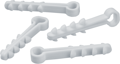 Дюбель-хомут для плоского кабеля 93 750 NCU-F-5-10-45-100-WH (уп.100шт) Navigator 93750