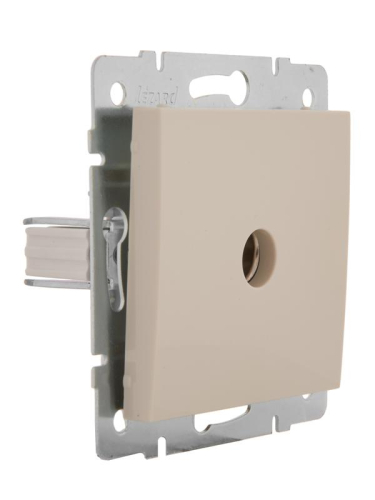 Розетка телевизионная оконечная TV Rain механизм крем. LEZARD 703-0388-130