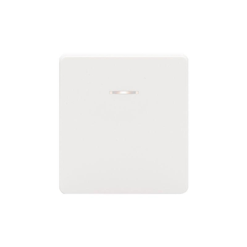 Переключатель перекрестный 1-кл. СП ROUND 10А с подсветкой перламутр Kranz KR-78-0718-1