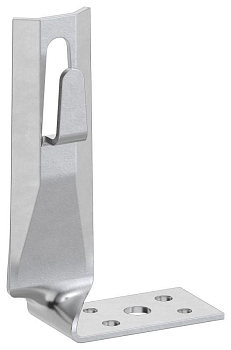 Держатель проводника круглого 6-8мм угловой скрыт. H=140мм оцинк. сталь IEK ZDP87-11-1-68-140