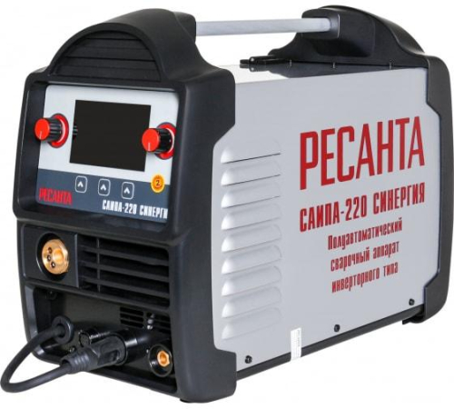 Аппарат сварочный полуавтоматический САИПА-220 СИНЕРГИЯ (MIG/MAG) Ресанта 65/75