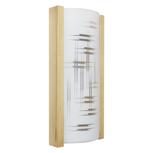 Светильник НББ 01-2х60-504 "Карелия" 370х180х66 "Элегант" матов./сосна (инд. упак.) Элетех 1005206030